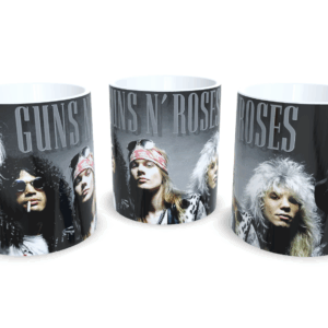 Caneca De Porcelana Rock Guns N' Roses