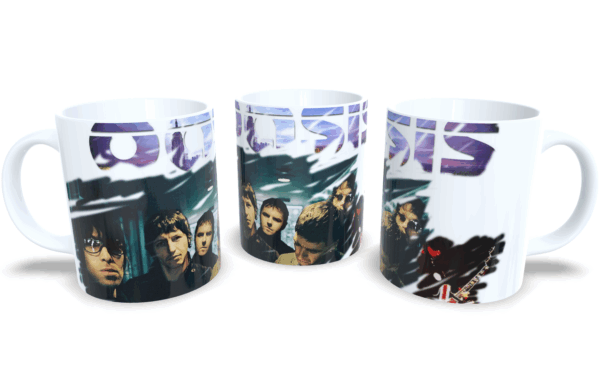 Caneca De Porcelana Rock Oasis