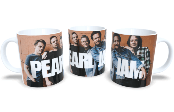 Caneca De Porcelana Rock Pearl Jam