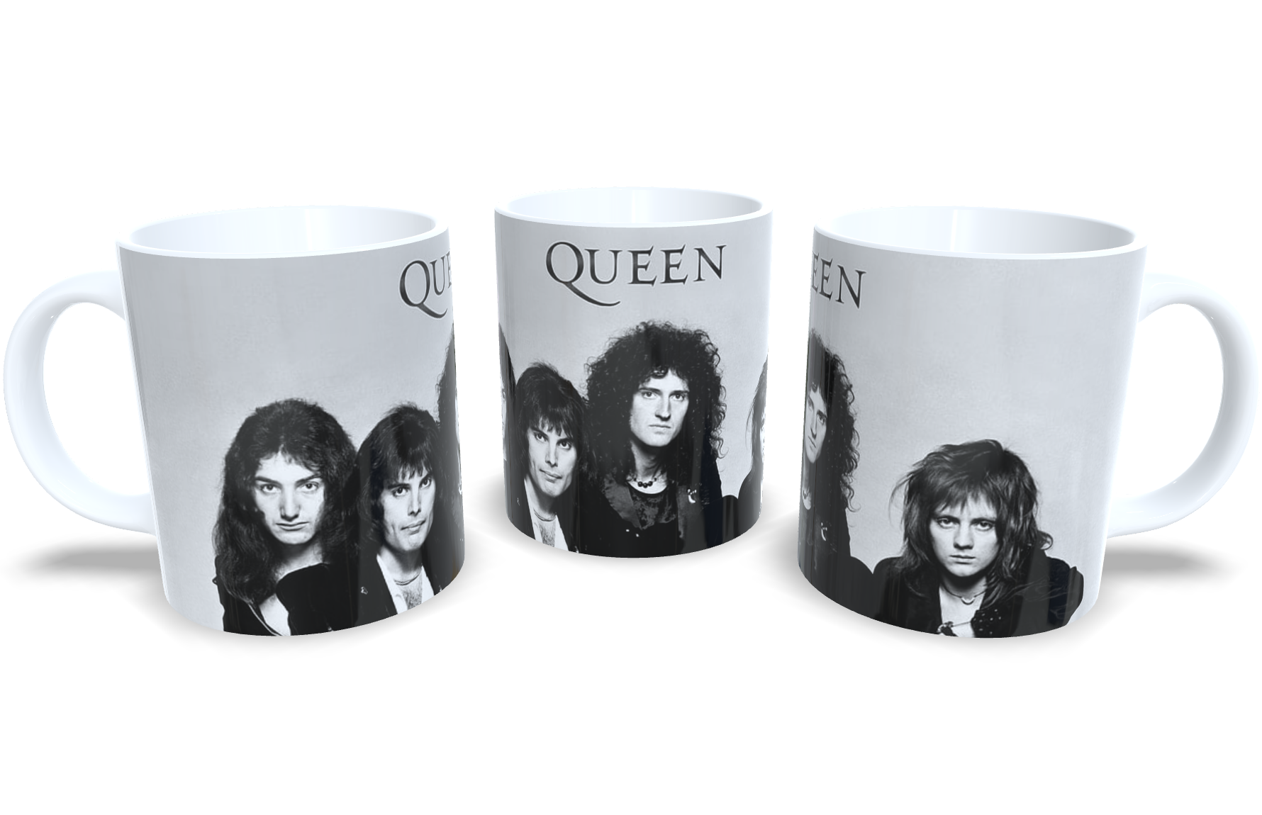 Caneca De Porcelana Rock Queen