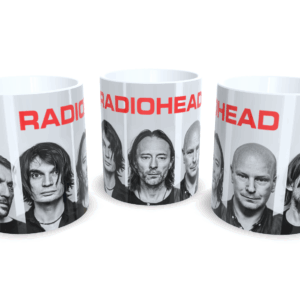 Caneca De Porcelana Rock Radiohead