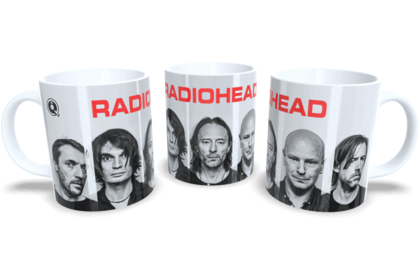 Caneca De Porcelana Rock Radiohead