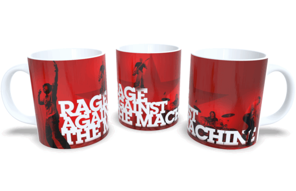 Caneca De Porcelana Rock Rage Against the Machine