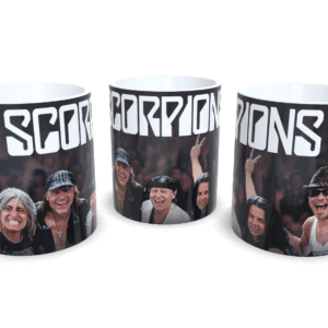 Caneca De Porcelana Rock Scorpions