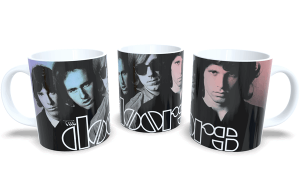 Caneca De Porcelana Rock The Doors