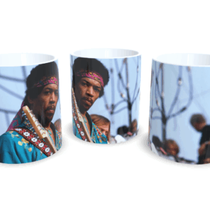 Caneca De Porcelana Rock Jimi Hendrix