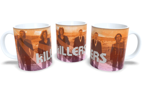 Caneca De Porcelana Rock The Killers