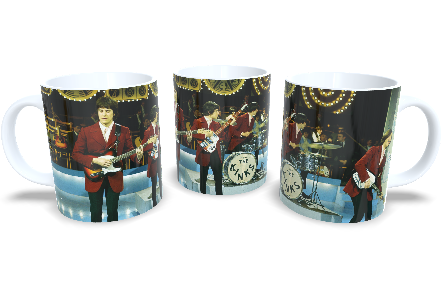 Caneca De Porcelana Rock The Kinks