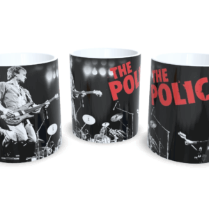 Caneca De Porcelana Rock The Police