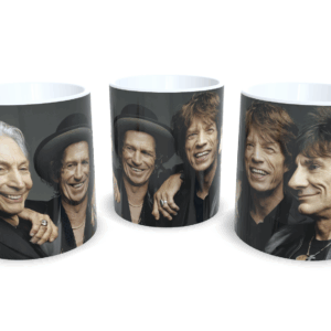 Caneca De Porcelana Rock The Rolling Stones