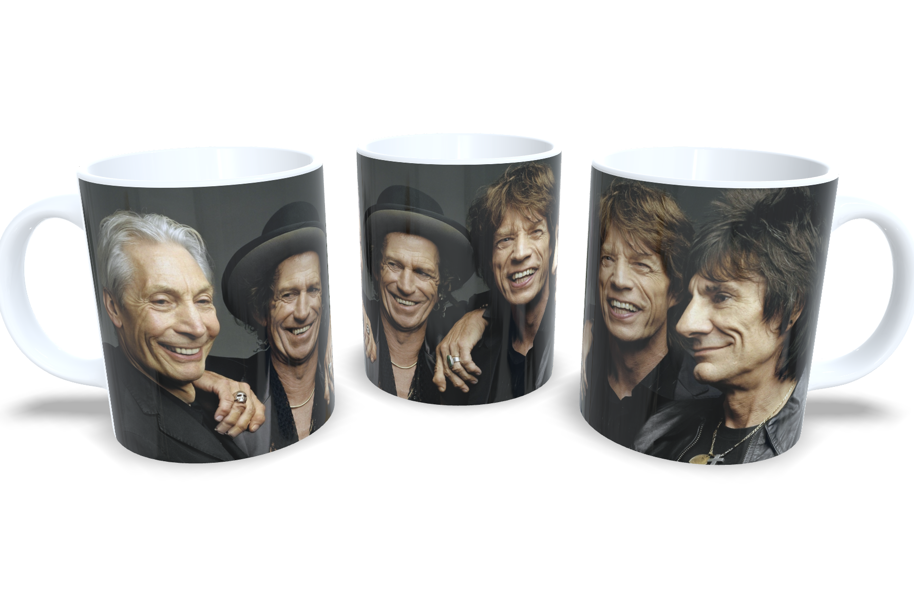 Caneca De Porcelana Rock The Rolling Stones