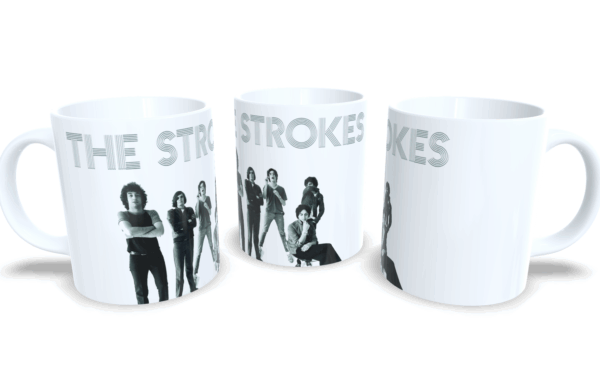 Caneca De Porcelana Rock The Strokes