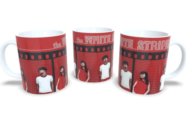 Caneca De Porcelana Rock The White Stripes