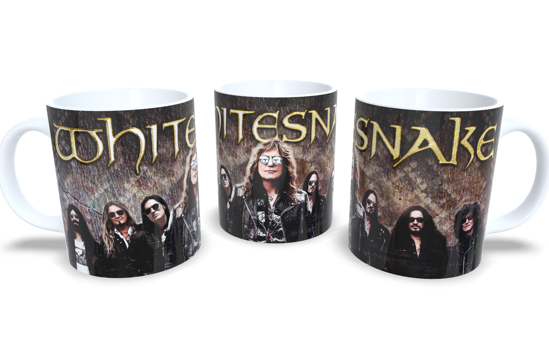 Caneca De Porcelana Rock Whitesnake