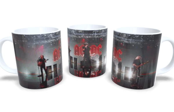 Caneca De Porcelana Rock AC/DC