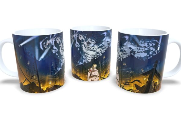 Caneca De Porcelana Anime Attack On Titan Mod 2