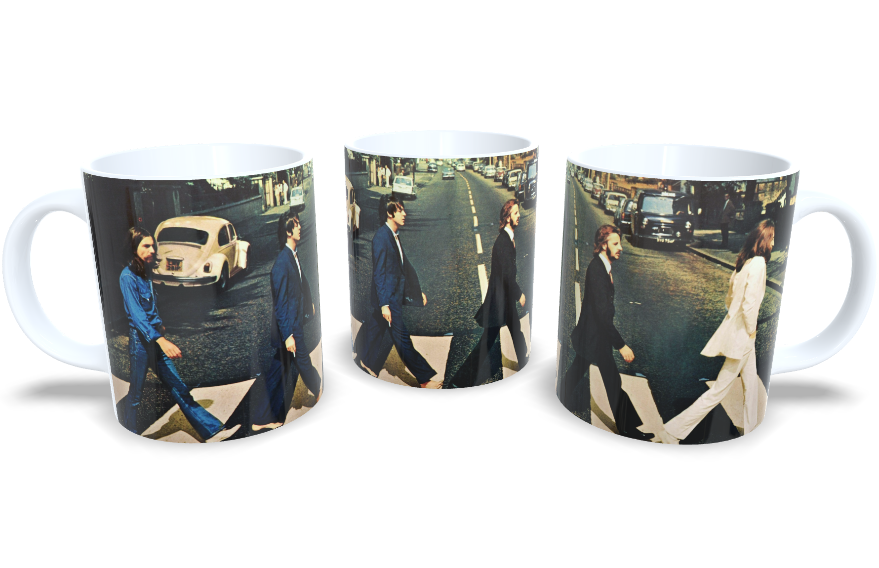 Caneca De Porcelana Rock The Beatles