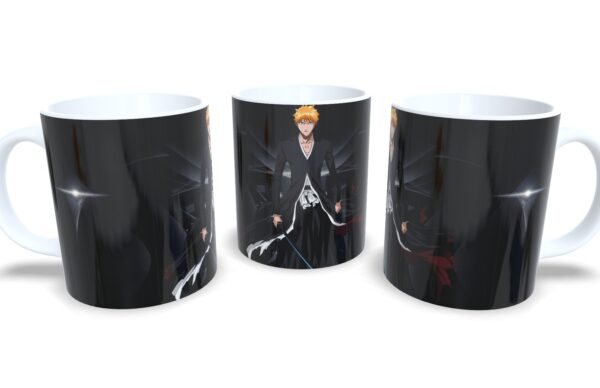 Caneca De Porcelana Anime Bleach! Mod 2