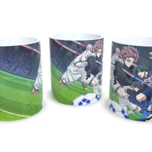 Caneca De Porcelana Anime Blue Lock Mod 2!