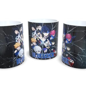 Caneca De Porcelana Anime Blue Lock Mod 3!