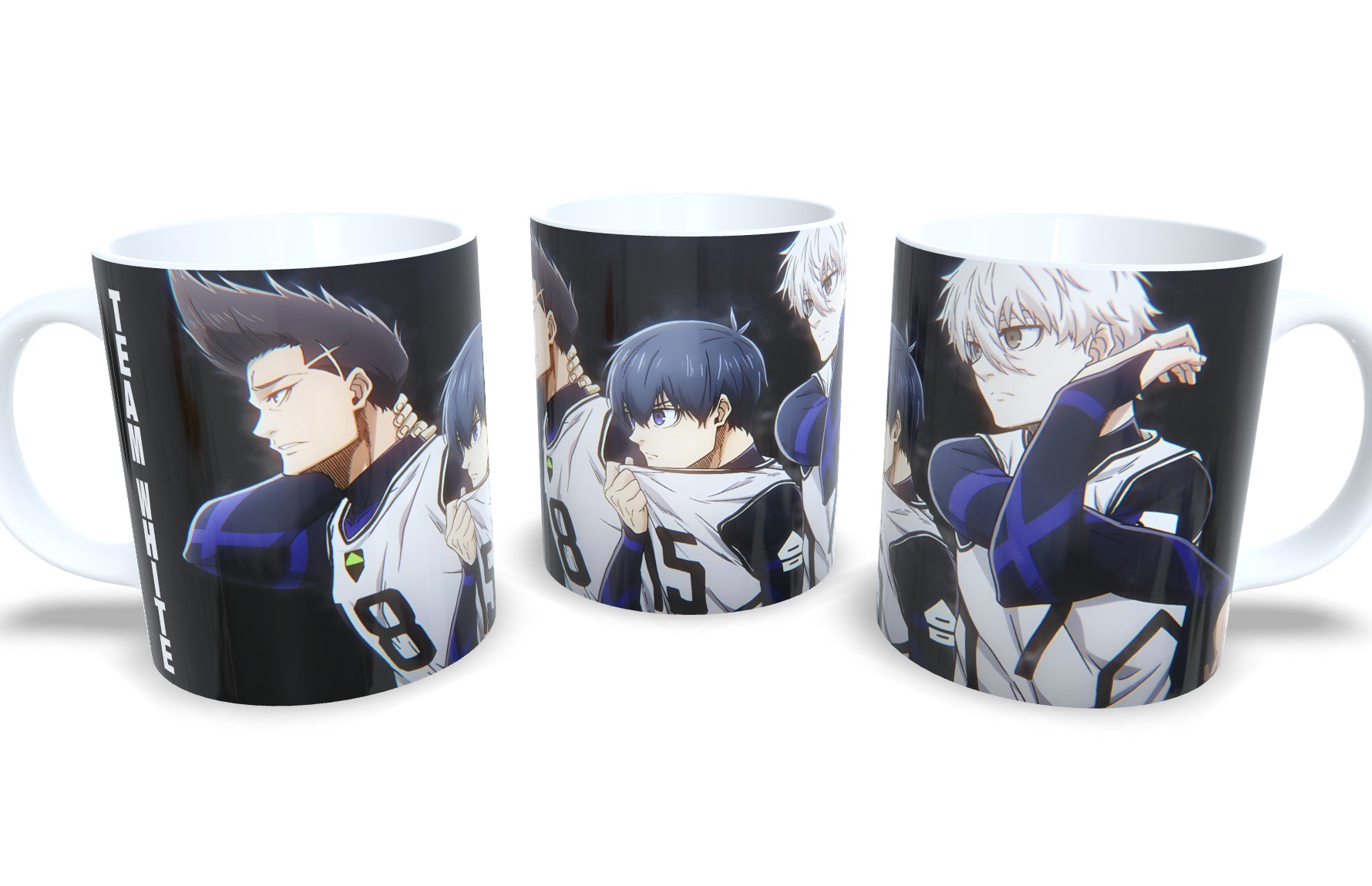 Caneca De Porcelana Anime Blue Lock Mod 4!