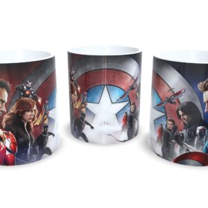 Caneca De Porcelana Geek Guerra Civil