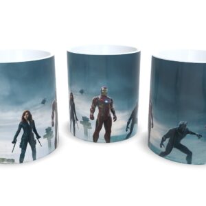 Caneca De Porcelana Geek Guerra Civil mod 4