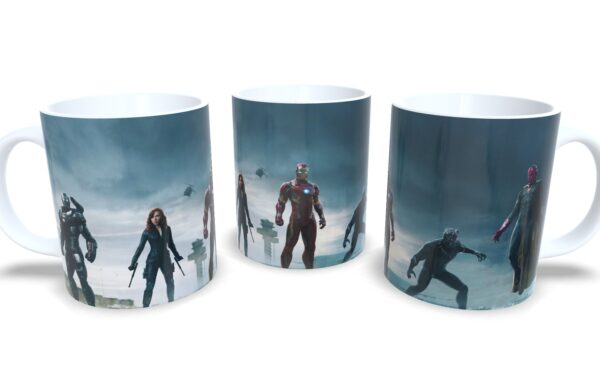 Caneca De Porcelana Geek Guerra Civil mod 4