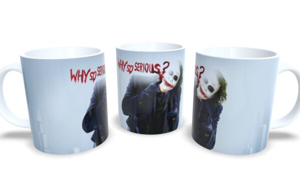 Caneca De Porcelana Geek Coringa