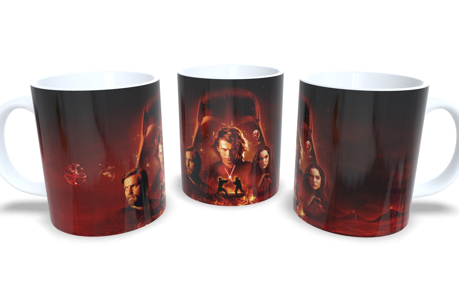 Caneca De Porcelana Geek Star Wars
