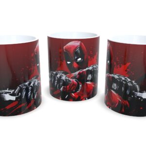 Caneca De Porcelana Geek Deadpool