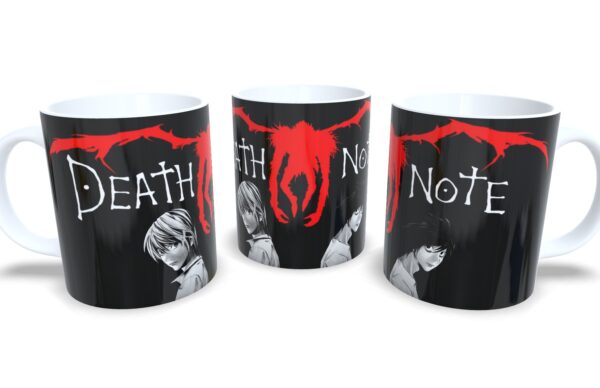 Caneca De Porcelana Anime Death Note!