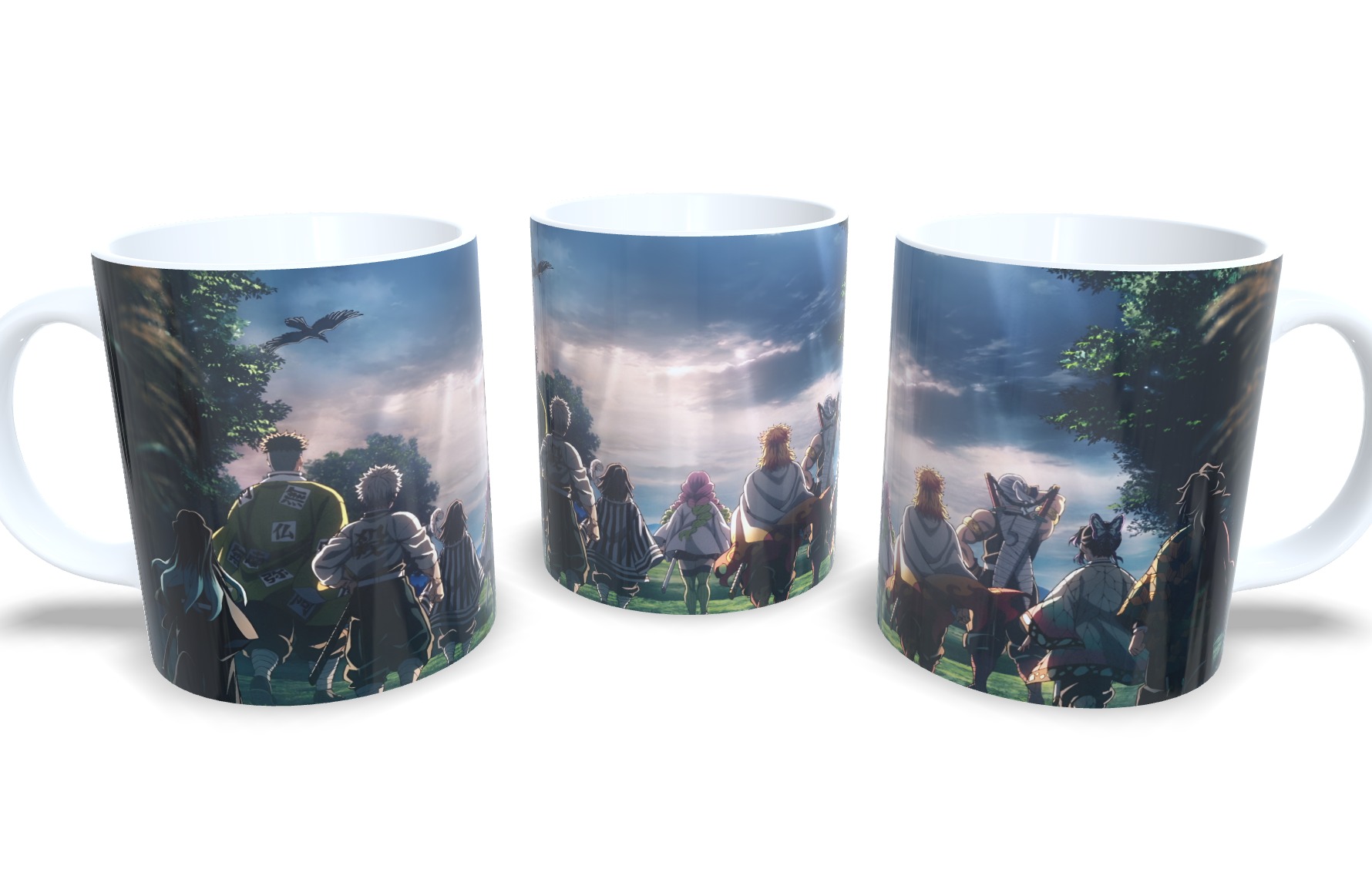 Caneca De Porcelana Anime Demon Slayer Mod 5!