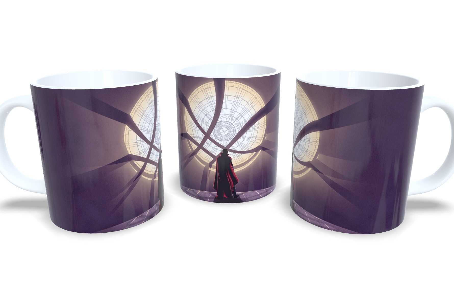 Caneca De Porcelana Geek Doutor Estranho