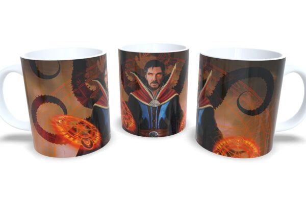 Caneca De Porcelana Geek Doutor Estranho mod 4