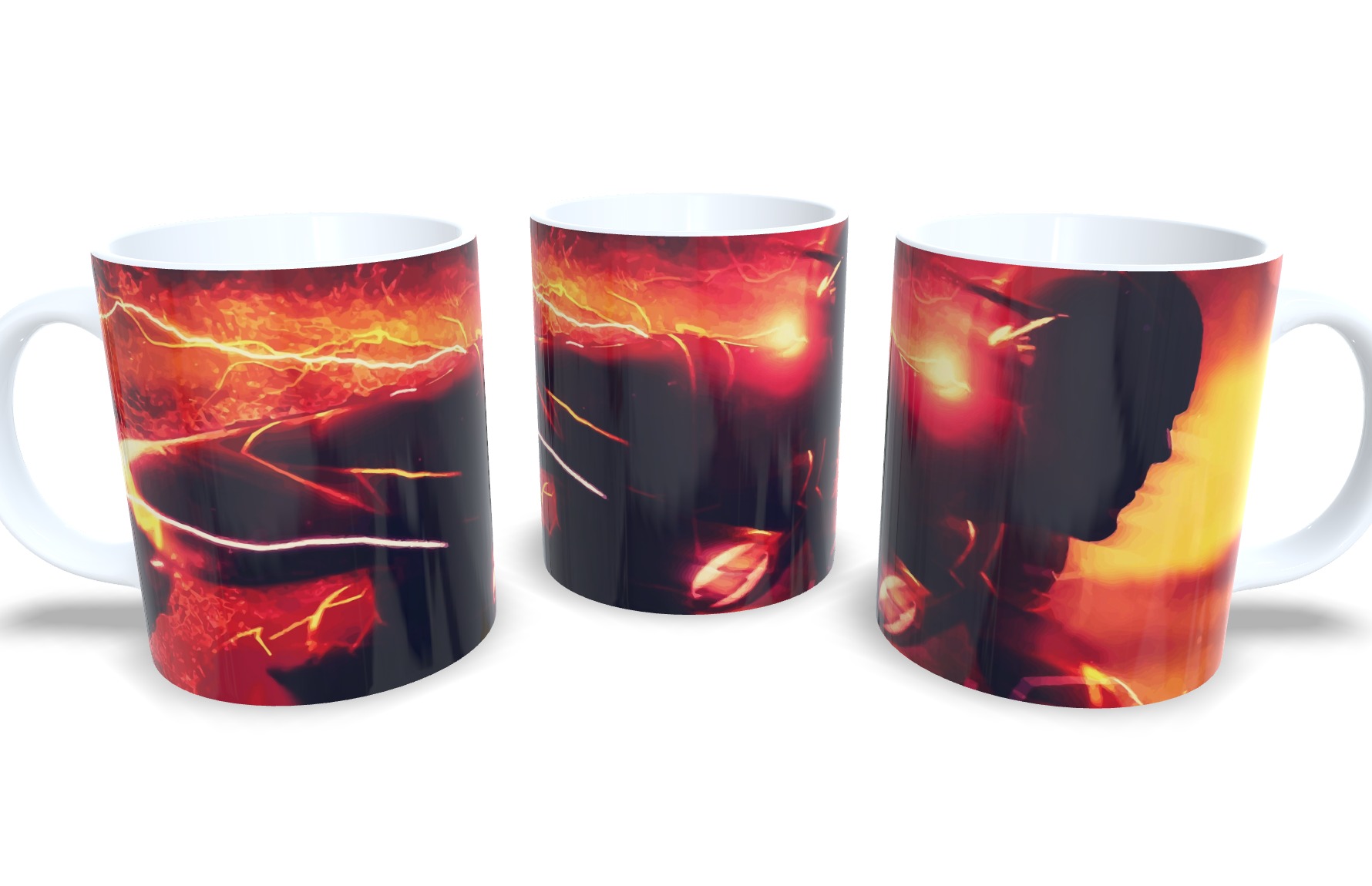 Caneca De Porcelana Geek Flash mod 2