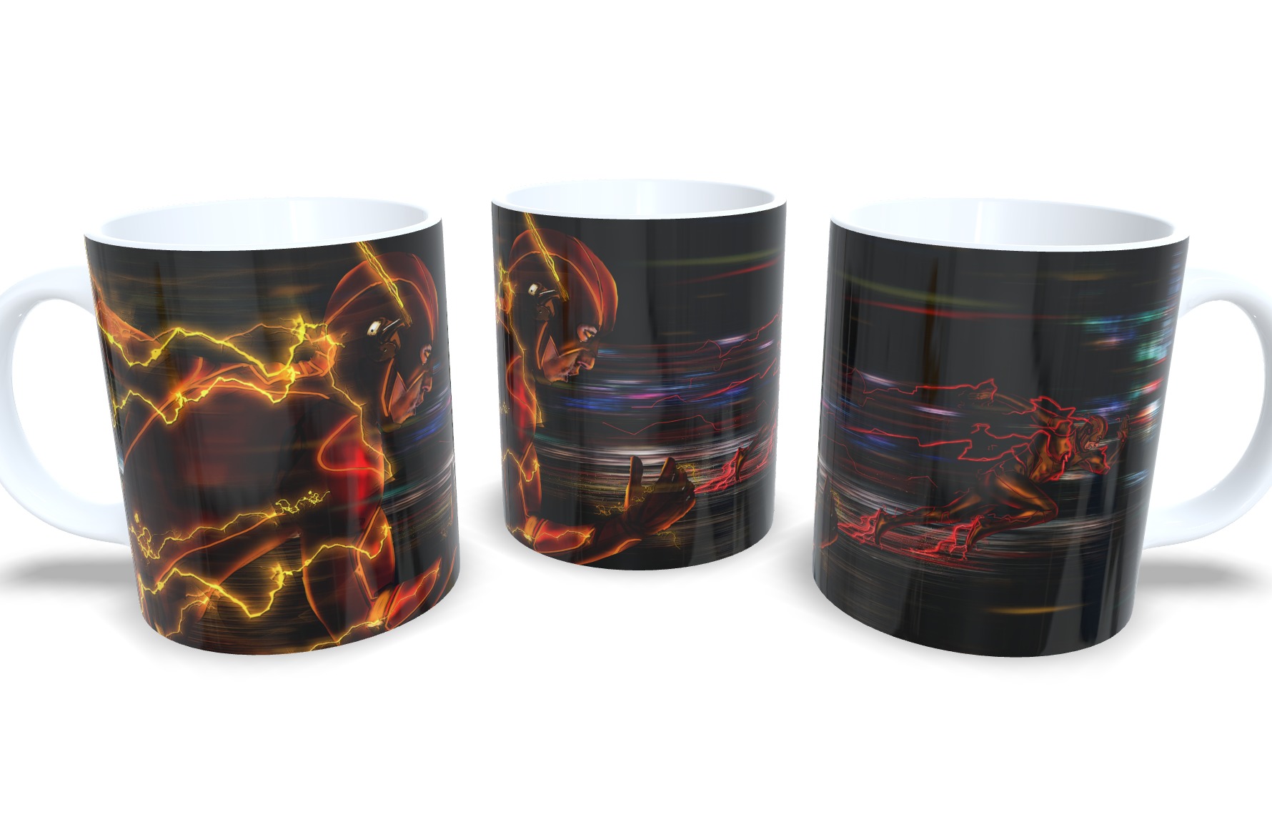 Caneca De Porcelana Geek Flash mod 3