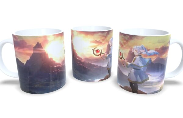 Caneca De Porcelana Anime Frieren!