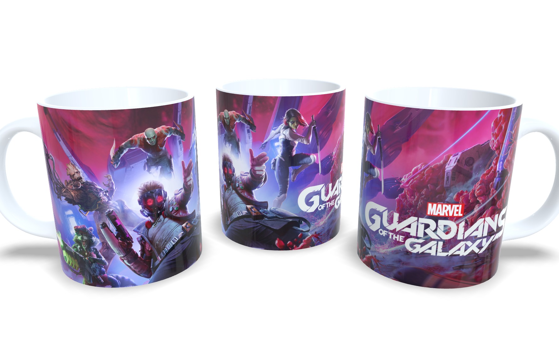 Caneca De Porcelana Geek Guardiões da Galáxia mod 2