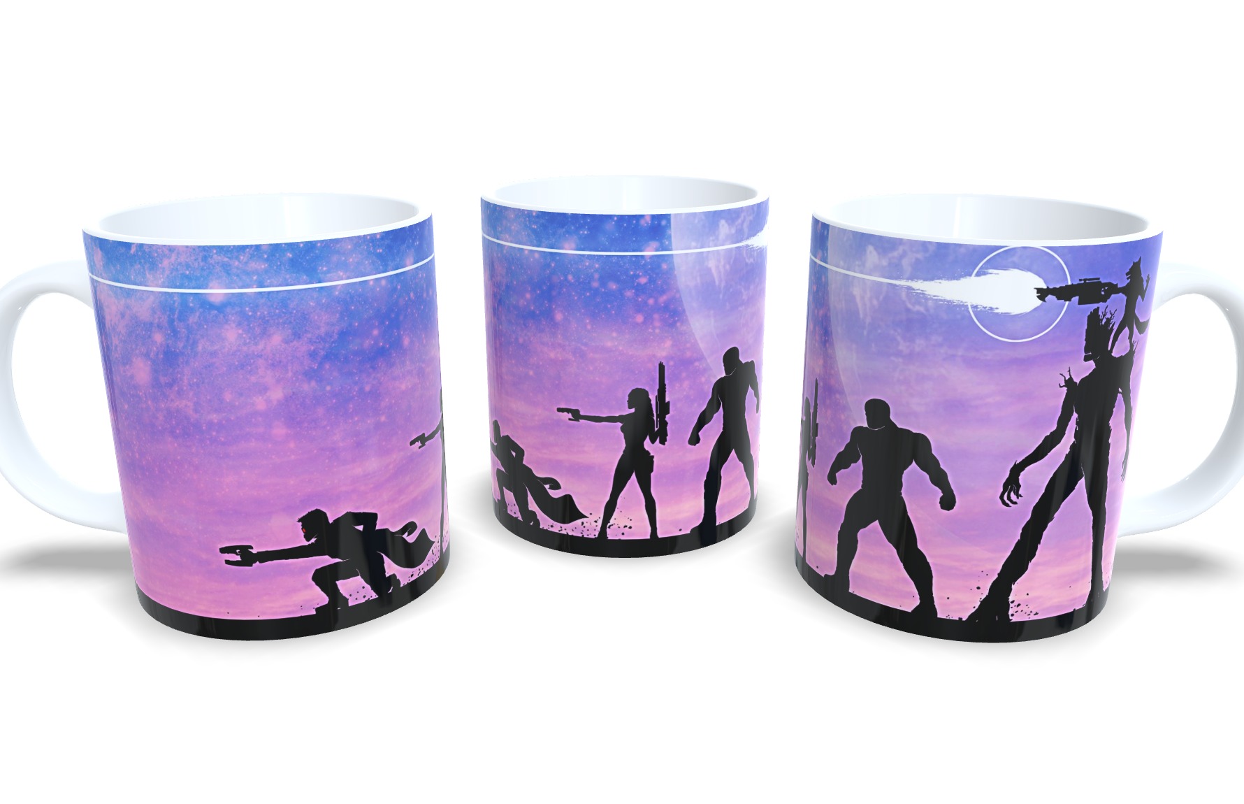 Caneca De Porcelana Geek Guardiões da Galáxia mod 4