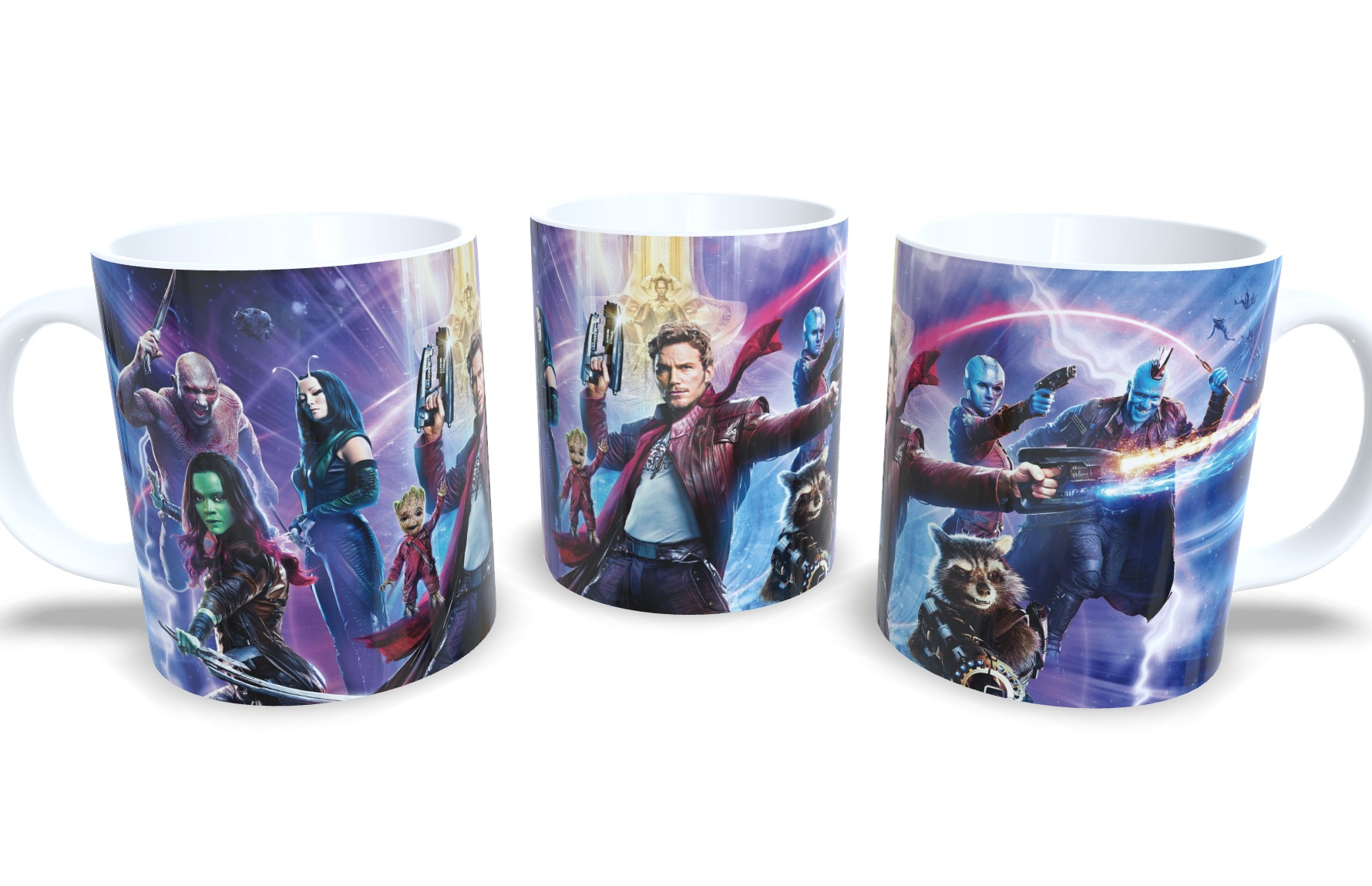 Caneca De Porcelana Geek Guardiões da Galáxia mod 5
