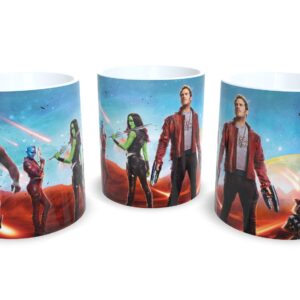 Caneca De Porcelana Geek Guardiões da Galáxia mod 6