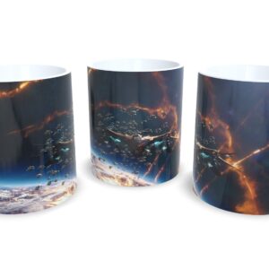 Caneca De Porcelana Geek Guardiões da Galáxia mod 7