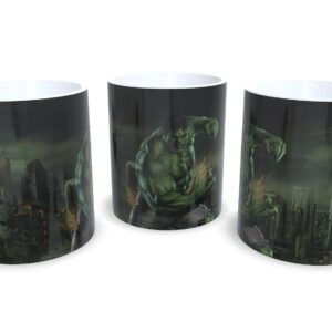 Caneca De Porcelana Geek Hulk