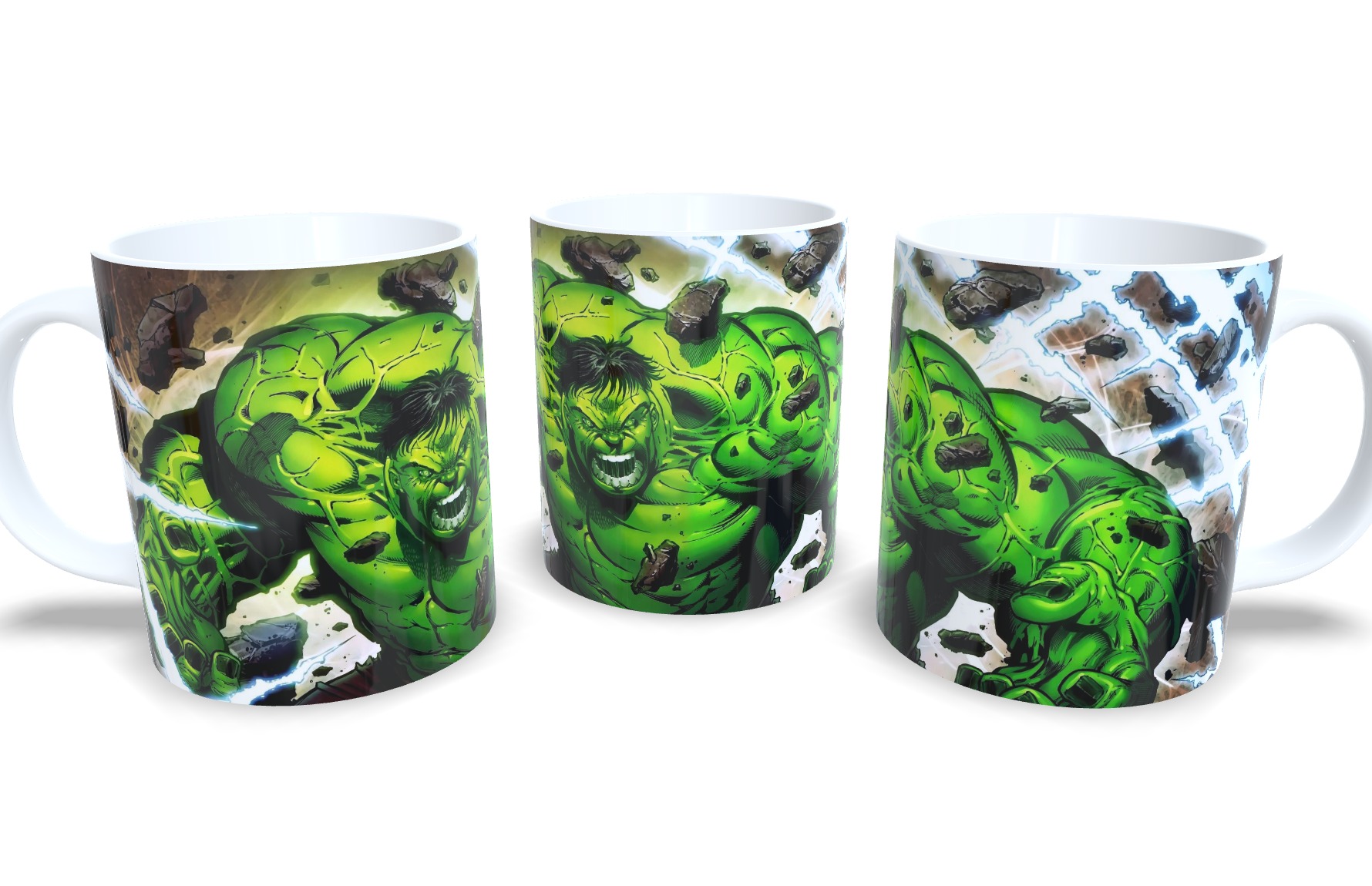 Caneca De Porcelana Geek Hulk mod 2