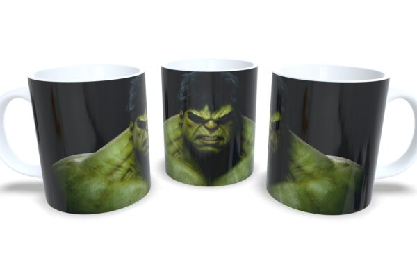 Caneca De Porcelana Geek Hulk mod 3