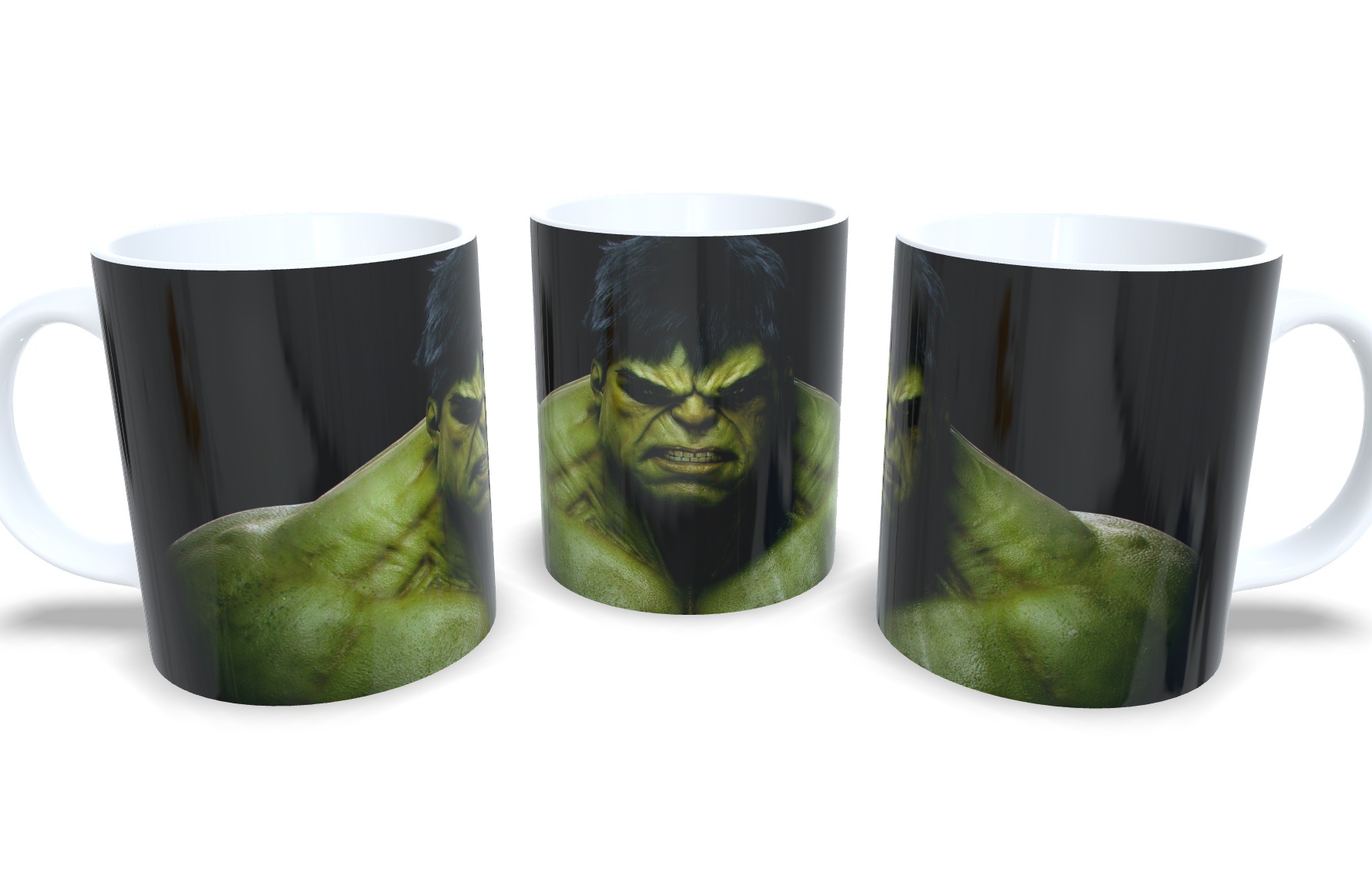 Caneca De Porcelana Geek Hulk mod 3