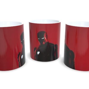 Caneca De Porcelana Geek Homem de Ferro