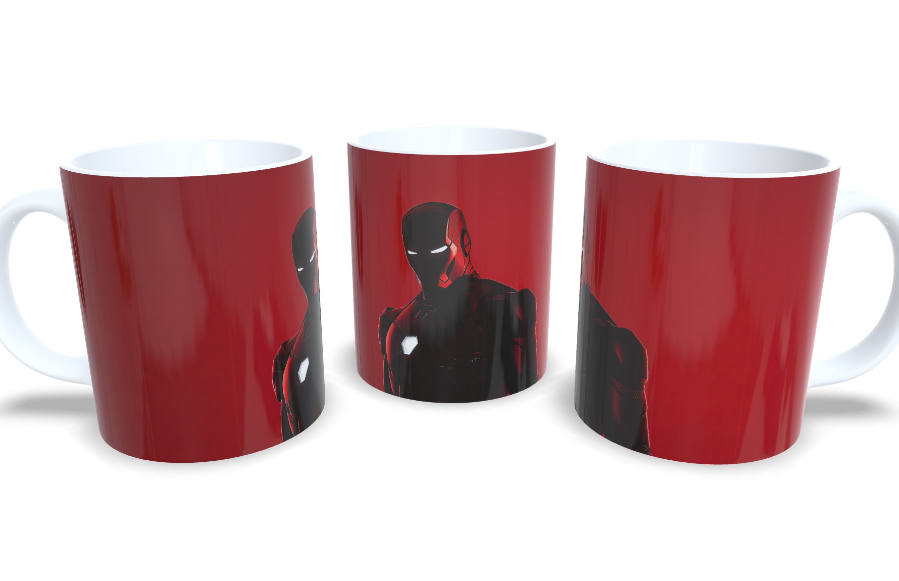 Caneca De Porcelana Geek Homem de Ferro