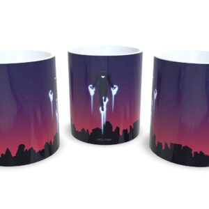 Caneca De Porcelana Geek Homem de Ferro mod 6